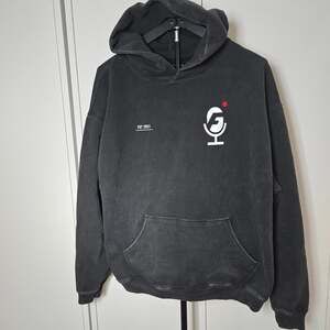 FaZe Clan The Flank Vintage Wash Black Pullover Hoodie Size XL